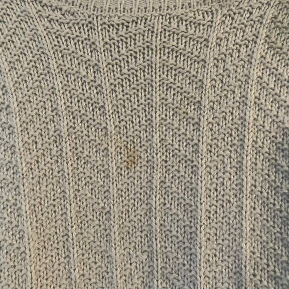 Lane Bryant Women’s Grey Knit Oversized Sweater 18/20 Soft Warm Feminine Cozy - Picture 4 of 8